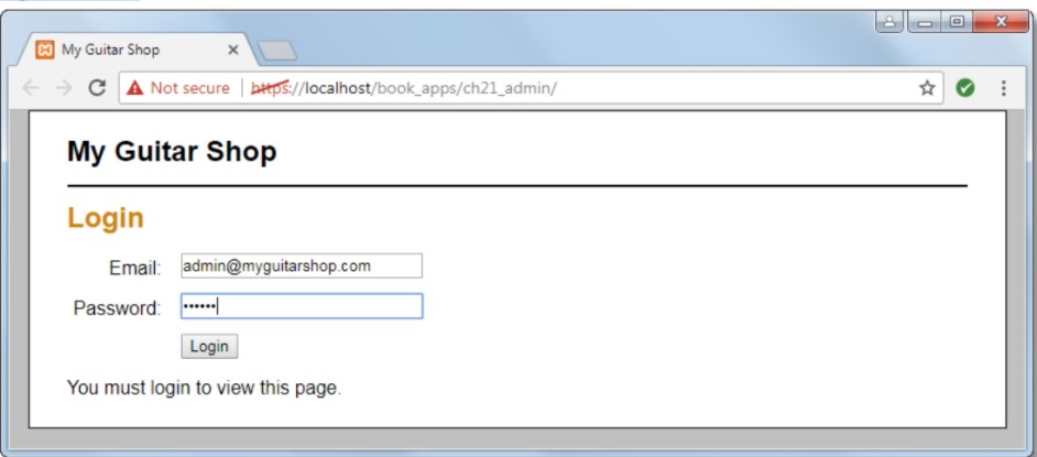 login image
